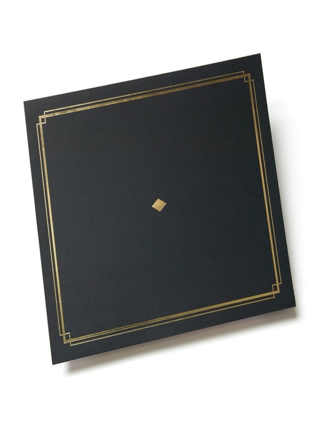 Gartner Studios Certificate Kit, Includes 6 8.5" x 11" Black with Gold Detail Certificate Holders - Image 1
