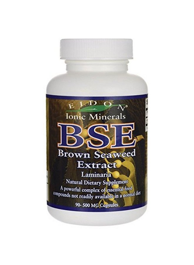 Eidon Ionic Minerals Brown Seaweed Extract 500 Mg 90 Caps  - Image 1