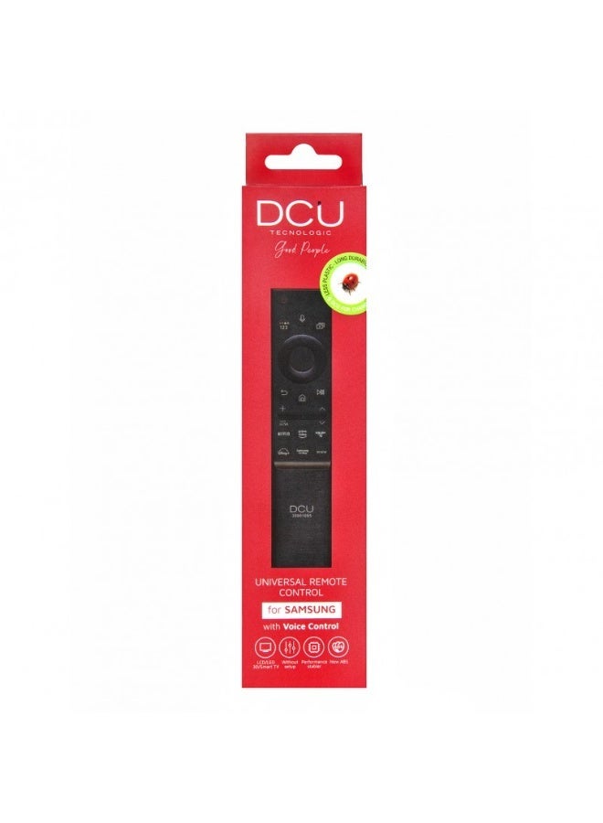 DCU TECNOLOGIC DCU Voice Remote Control for Samsung Smart TVs with Netflix, Prime Video & Disney+ Buttons - Image 2