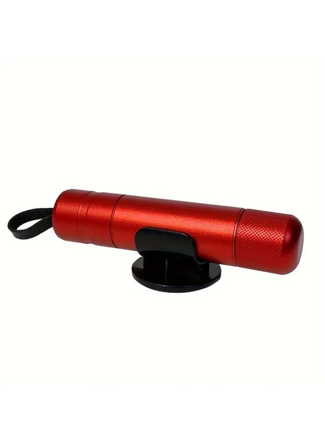 1pc Car Safety Escape Hammer Aluminum Alloy Emergency Underwater Window Breaker Dual Purpose Cutting Seat Belt Quick Escape Tool For Broken Car Windows Black - Image 5