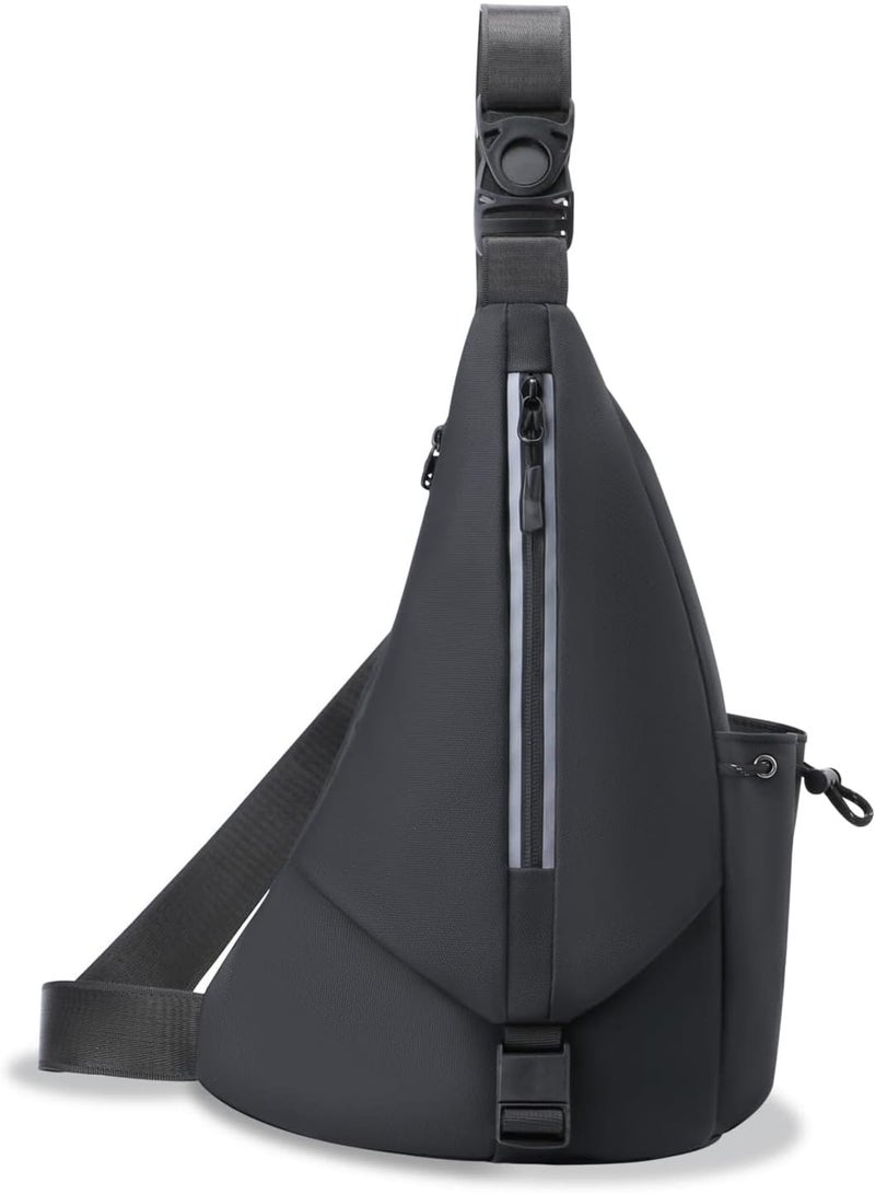 KASTWAVE Sling Bag, Mobile Phone Bags, Crossbody Backpack Shoulder Chest Bag, Travel Bike Gym Bag With Water Bottle for Men and Women, for Travel Cycling Hiking - Image 1