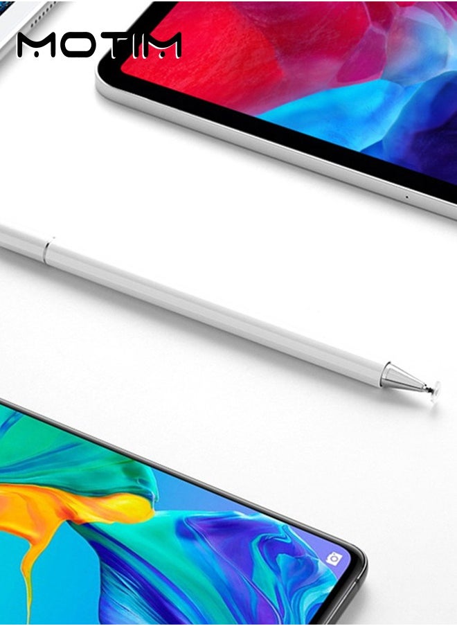 Motim - Universal Stylus Pen for Touch Screens, Passive Stylus Pens with Palm Rejection for Precise Writing/Drawing, for iPad, iPhone, Samsung, iOS/Android Smart Phone and Other Tablets Stylus Pencil - Image 1