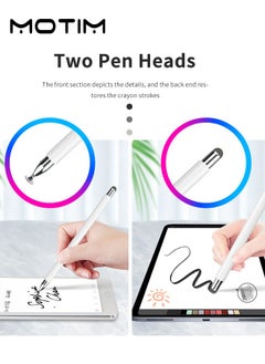 Universal Stylus Pen for Touch Screens, Passive Stylus Pens with Palm Rejection for Precise Writing/Drawing, for iPad, iPhone, Samsung, iOS/Android Smart Phone and Other Tablets Stylus Pencil