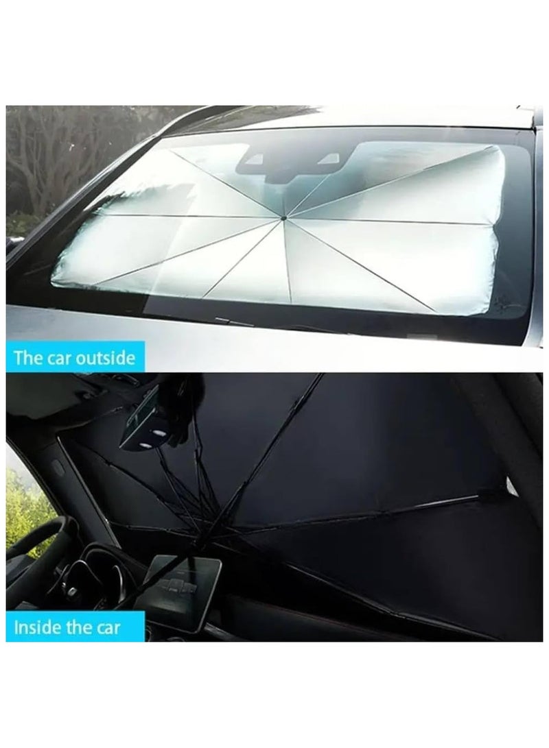 مظلة السيارة تحمي من أشعة الشمس والأشعة فوق البنفسجية - Image 2