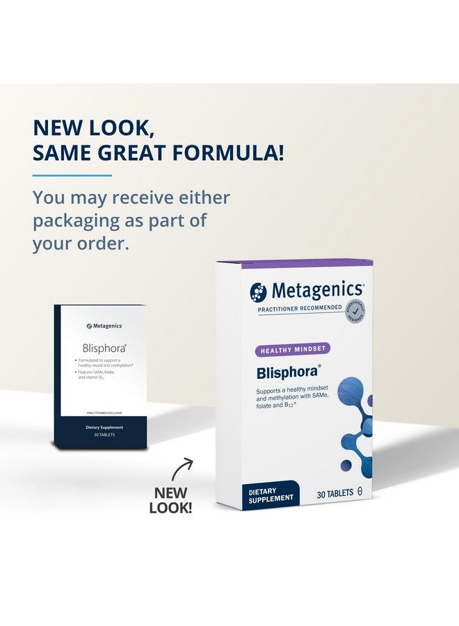 Metagenics Blisphora - Methylation Support Supplement* - With Vitamin B12, Folate & SAMe - Non-GMO & Gluten-Free - 30 Tablets - Image 3