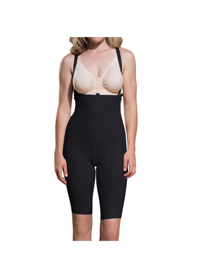 MARENA FBS Stage 1 Recovery Girdle with Suspenders, Short Length Post-Surgical Girdle for Women, Black, S - Image 1
