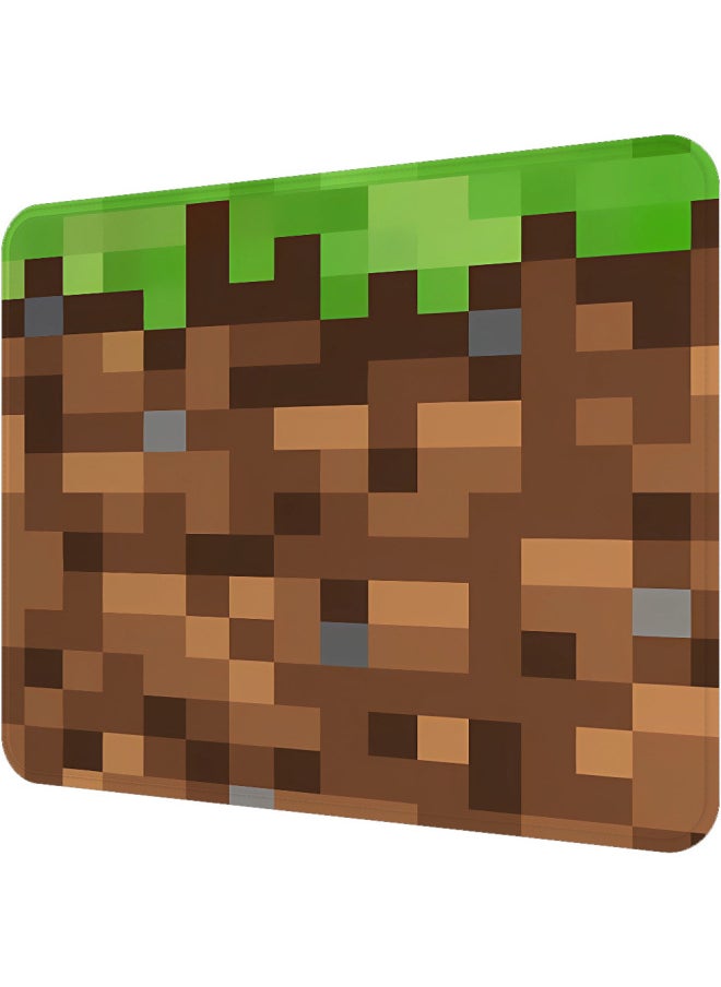 Explosions My World MC Land Mouse Pad Small Size High Color Value Keyboard Pad Couple Gift Pad-Colors:250x 290x 2mm Edge Lock-Pattern:Tom Rich Pad