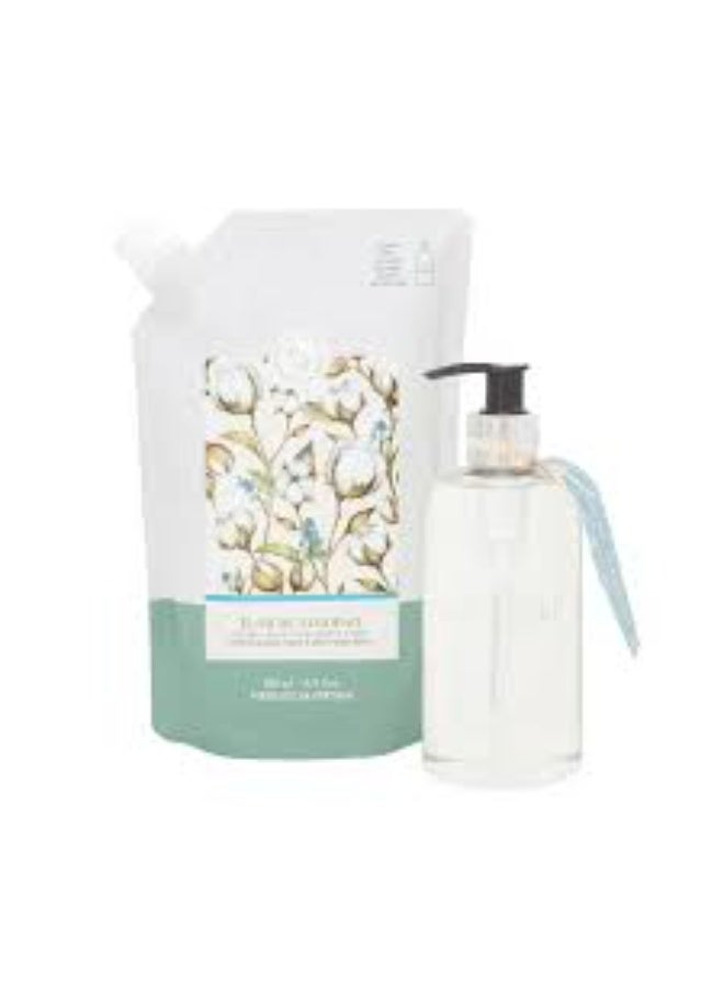 Castelbel Cotton Flower Hand & Body Wash Refill 500ml - Image 2