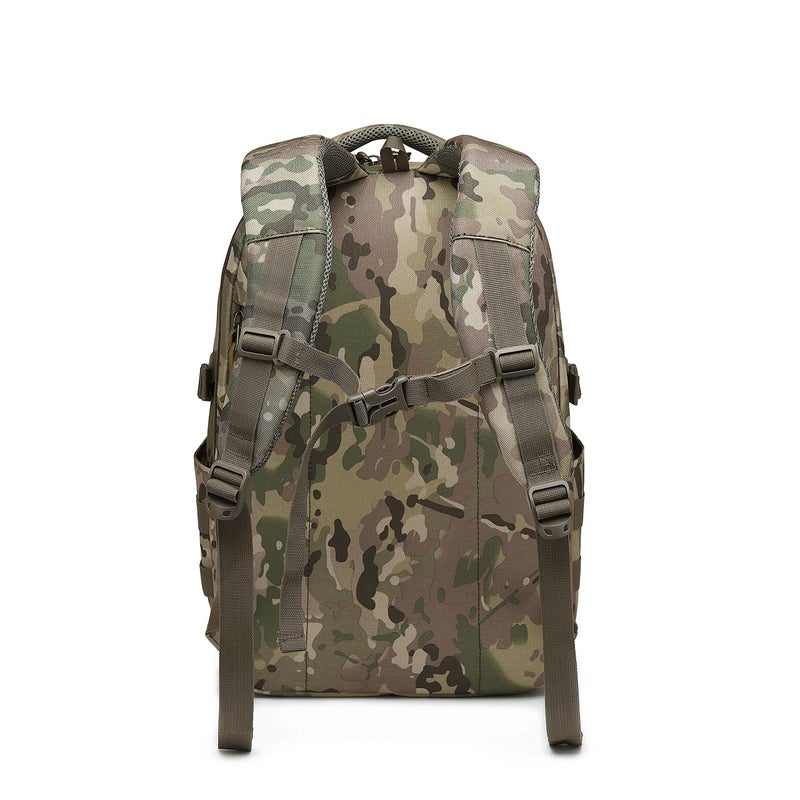 Wotony Military tactical backpack, backpack for men black small tactical assault bag (Cp, 18.5 inch) - Image 5