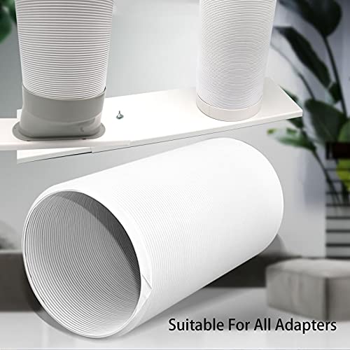 FFXWTSF Portable AC Hose 5.9" Diameter Portable Exhaust Vent for Portable Air Conditioners, Suitable for 5.9"/6" Exhaust Hose Adaptor, Length up to 59" (5.9"Dia- Exhaust Hose) - Image 4
