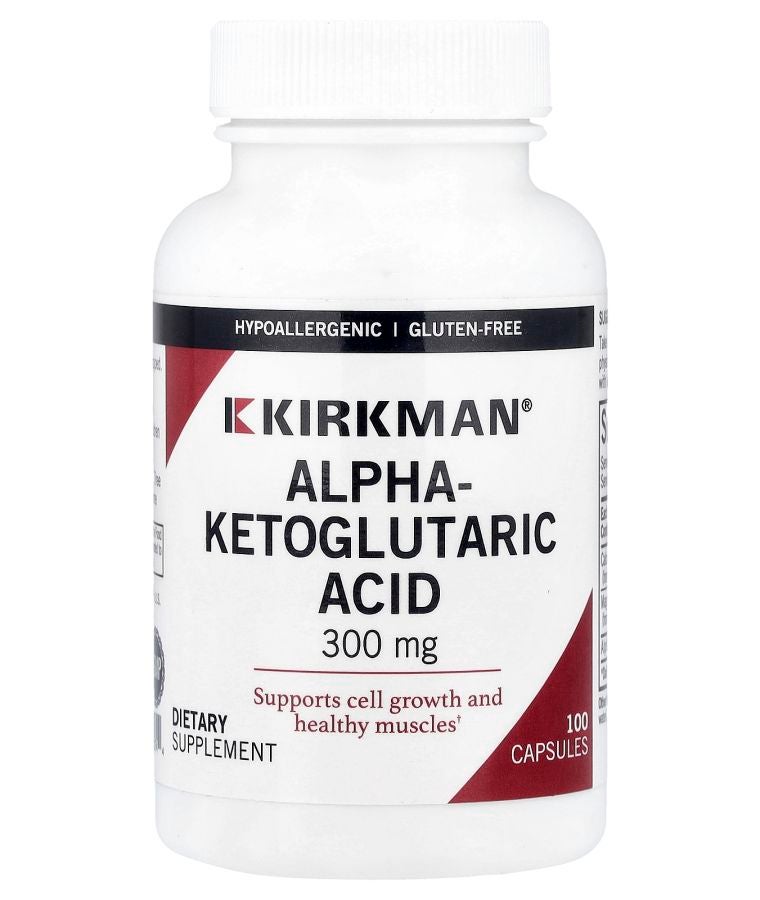 Kirkman Labs Alpha-Ketoglutaric Acid 100 Capsules