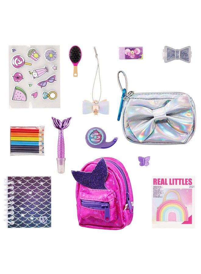 REAL Littles Collectible Micro Backpack And Micro Handbag With 12 Micro Working Surprises Inside! Multicolor (25324) - Image 2
