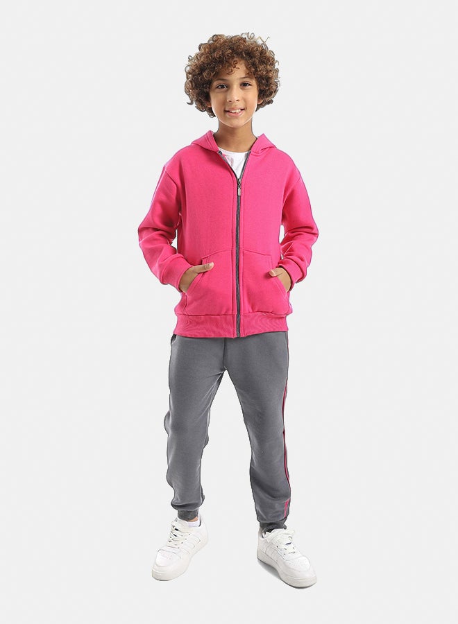 Red Circle Sweatshirt & Pants Set Kids Unisex - Image 2