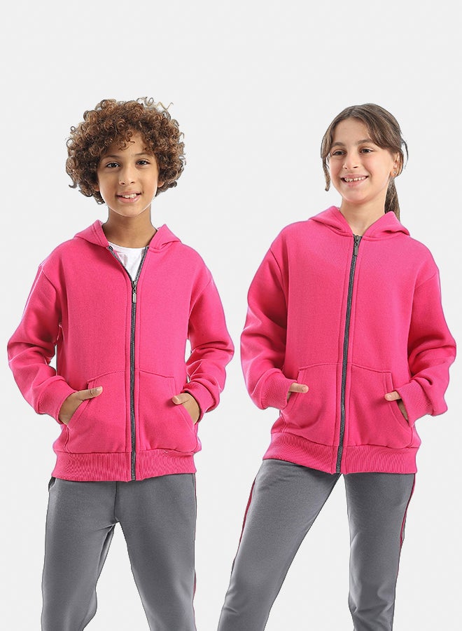 Red Circle Sweatshirt & Pants Set Kids Unisex - Image 1