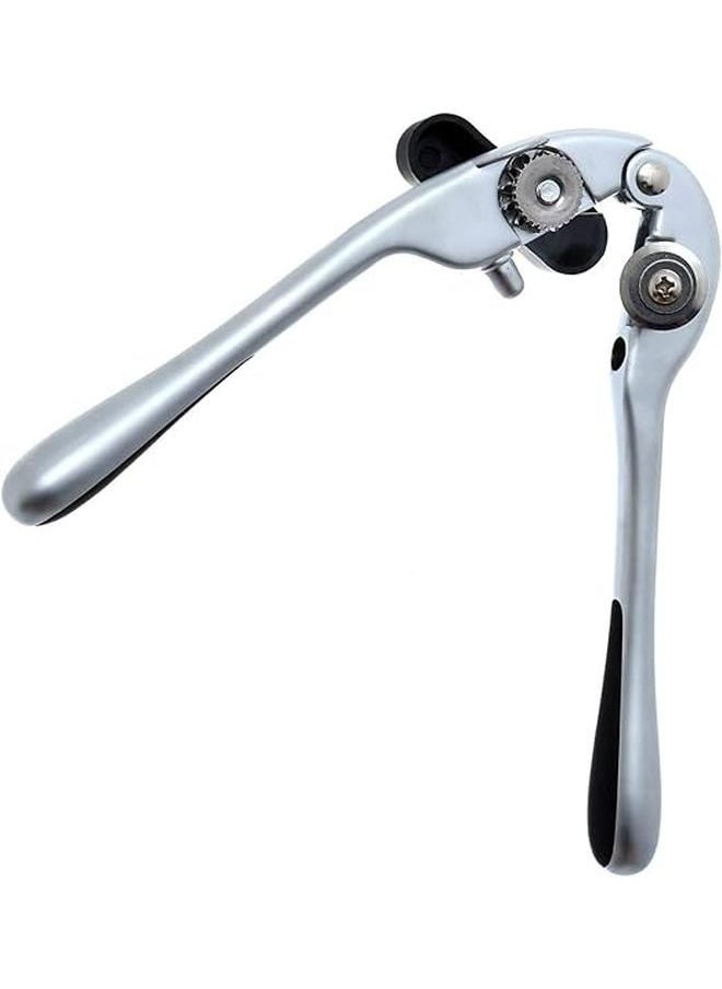 Generic Manual Can Opener, Stainless Steel, Ergonomic Handles, Silver  - Image 2
