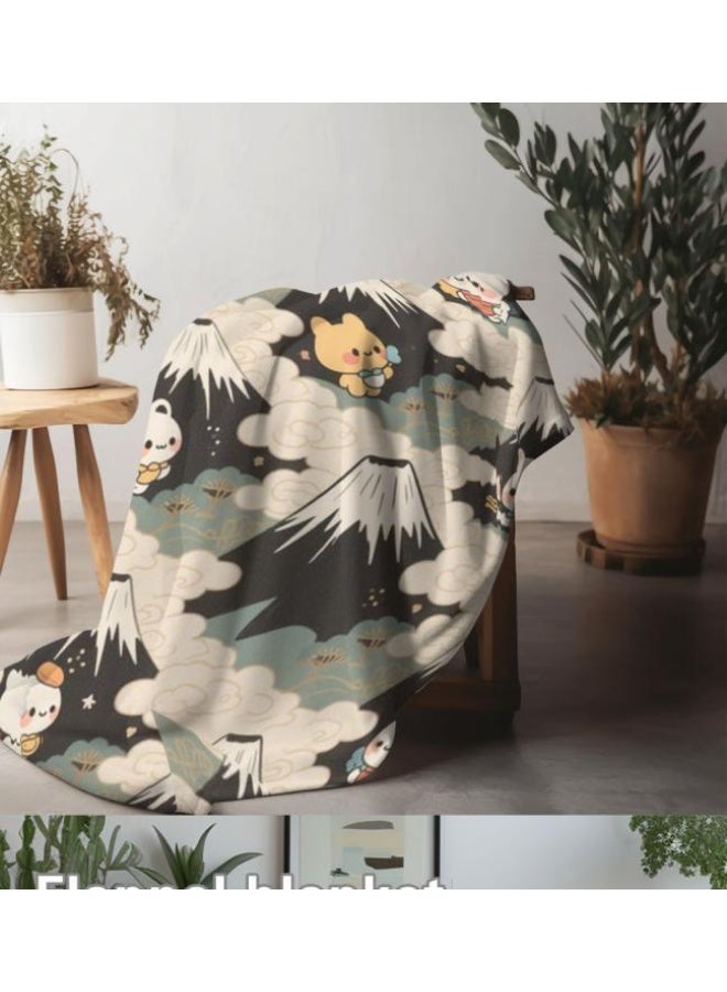 عام بطانية رقيقة من الفانيلا (حرارة ومريحة، ومناسبة للنوم واستخدام اللعبة والغبار والرمل) 150 سم * 200 سم - 585 - Image 3