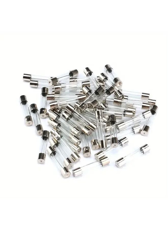 100pcs 6x30mm 10A Fast Blow Glass Tube Fuses 250V Quick Blow Circuit Protection - Image 3