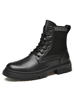 New Men's Casual Leather Boots