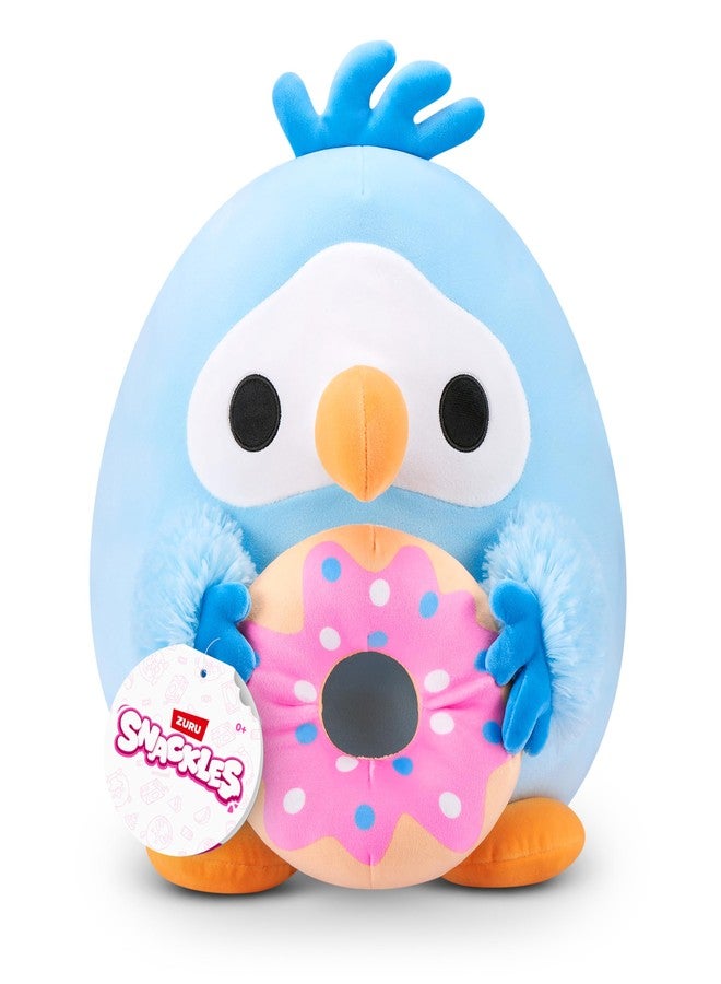 Snackles Non-Licensed Series 1 14-inch Plush (Ellie) by ZURU, Plush with Snack Accessory - Image 1