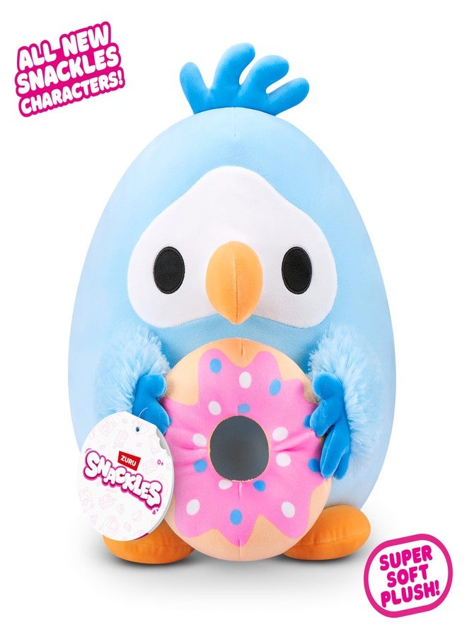 Snackles Non-Licensed Series 1 14-inch Plush (Ellie) by ZURU, Plush with Snack Accessory - Image 3