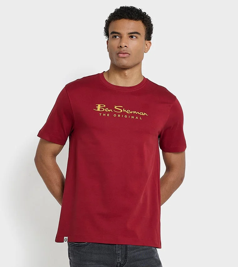 Ben Sherman Ben Sherman Men's Crew Neck Short Sleeve Graphic T-Shirt
