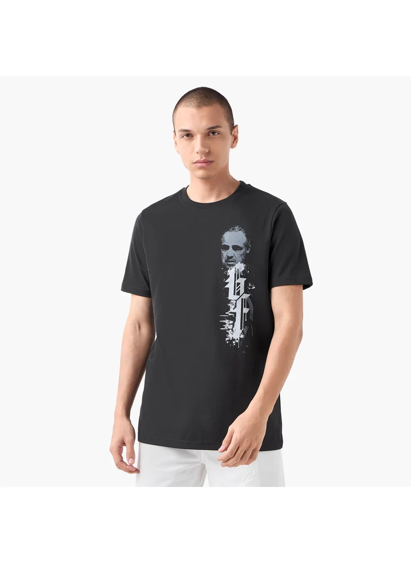 FAV Graphic Print T-shirt with Crew Neck