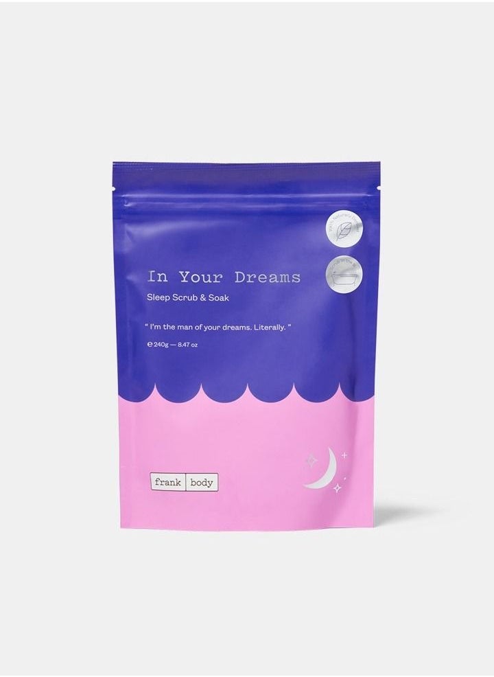 frank body - In Your Dreams Sleep Scrub & Soak -240g - Image 1