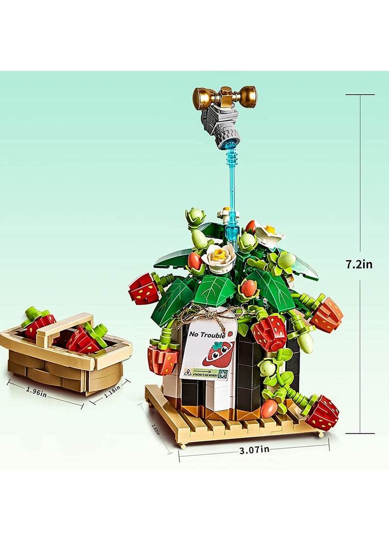 ELLEGLAM Flower Building Toy Set Mini Blocks Bonsai Model Ideas DIY Building Blocks Kit  - Image 2