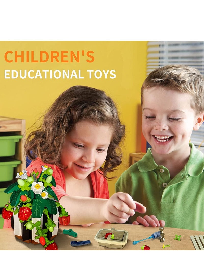 ELLEGLAM Flower Building Toy Set Mini Blocks Bonsai Model Ideas DIY Building Blocks Kit  - Image 5