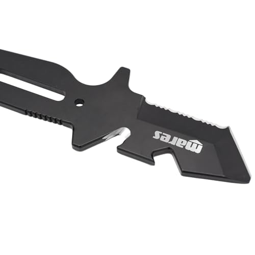Mares Neutron Stainless Steel 137mm Long Scuba Dive Knife | Sheath with Loops & Straps Included - Image 3