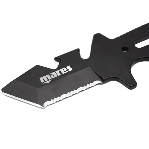 Mares Neutron Stainless Steel 137mm Long Scuba Dive Knife | Sheath with Loops & Straps Included - Image 2