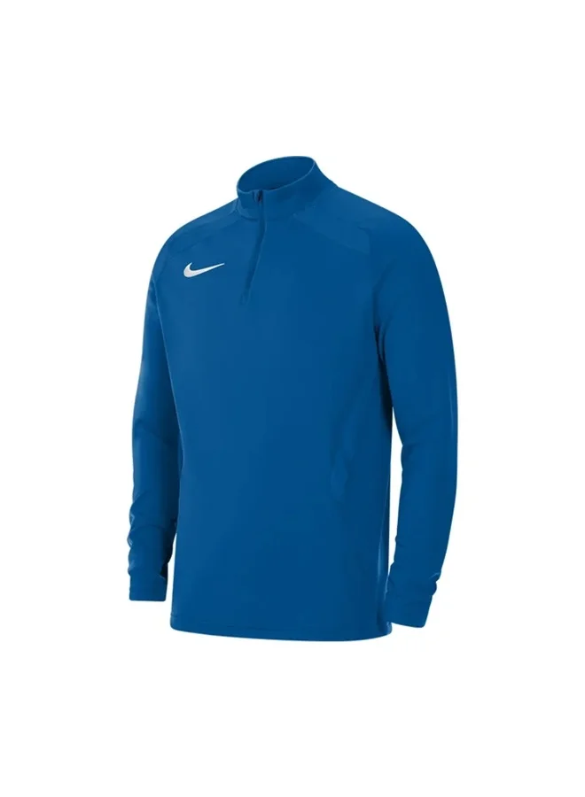 نايكي قميص نايكي للتدريب للرجال، طبقة وسطى بسحاب رباعي