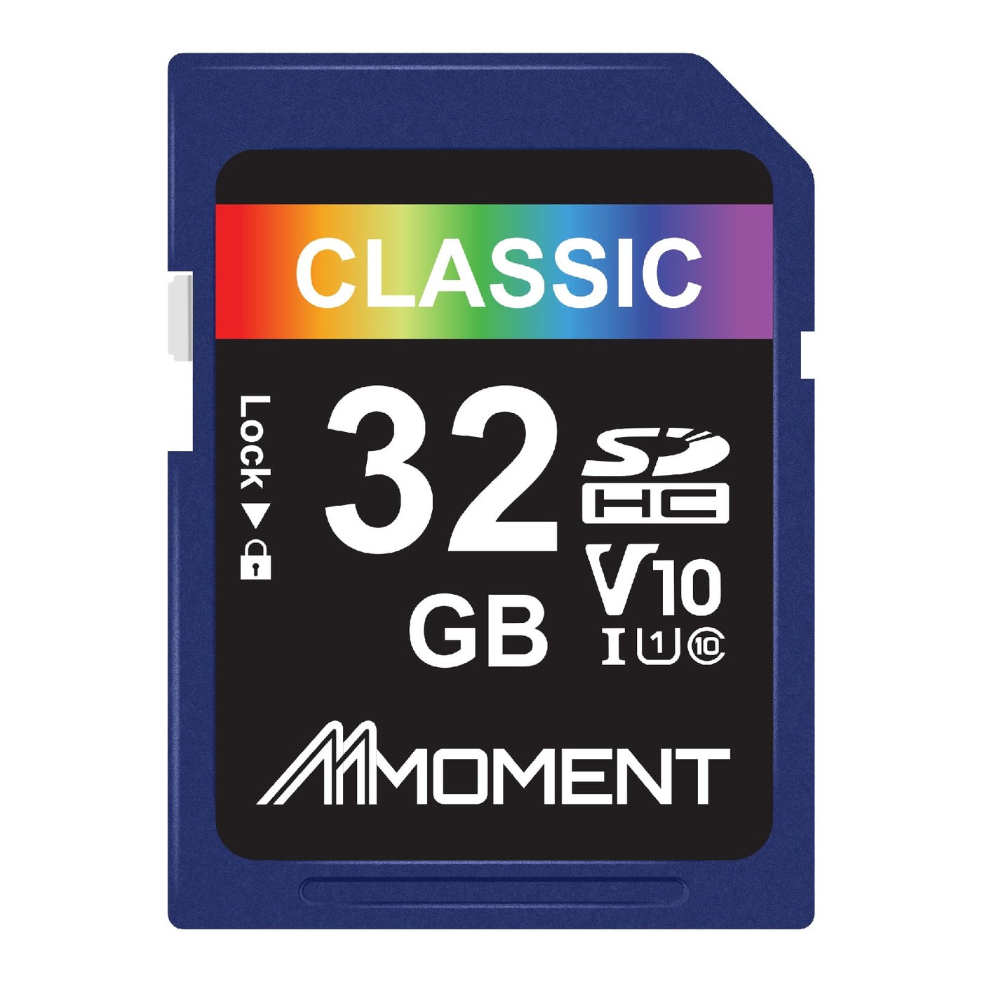 MMOMENT 32GB Full-Size SD, SDHC Card Compatible with Camera Full HD Video, PC, UHS-I, U1, V10, Class 10, Read Speed Up to 97 MB/s,Write Speed Up to 25MB/s