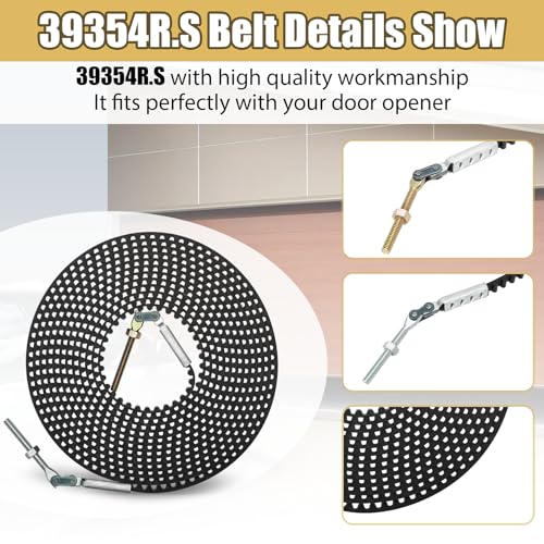 Vanesa 39354R.S Belt Fit 7 ft Garage Door, Compatible with Genie 7055, 2055, 7155, 1055, 1155, 3055, 3053, 3155d, SilentMax, SilentMax Garage Opener, Genie 7055 Belt Replacement - Image 5