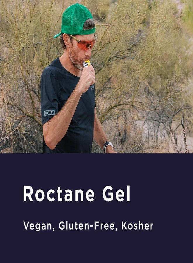 Gu Energy جل الطاقة GU Energy Roctane Ultra Endurance، نباتي، خالٍ من الغلوتين، كوشير، وخالٍ من منتجات الألبان، تغذية رياضية مثالية للجري، ركوب الدراجات، المشي لمسافات طويلة، أو التزلج، نكهات متنوعة، عبوة من 24 كيسًا - Image 3