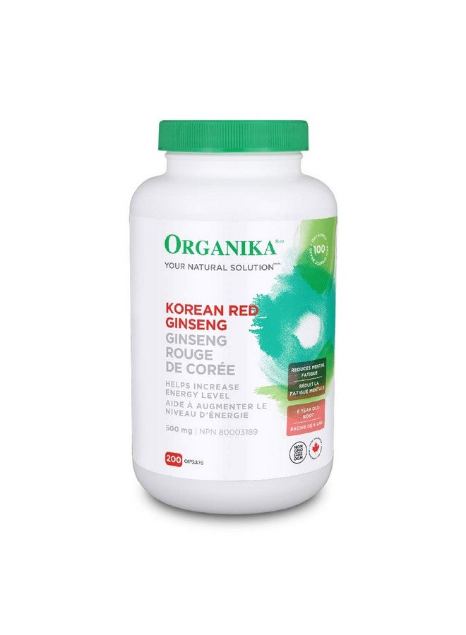 ORGANIKA Korean Red Ginseng, 200 CT - Image 1