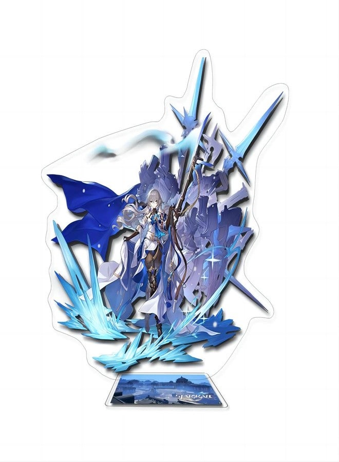 GOLEHS Honkai Star Rail Acrylic Character Stand, 5.9-inch Clear, Fade-Resistant, Waterproof and Scratch-Resistant with 0.16-inch Thickness - Image 1