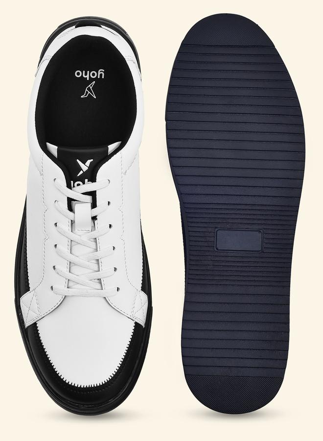 YOHO Men Contrast Panel Casual Sneakers - Image 3