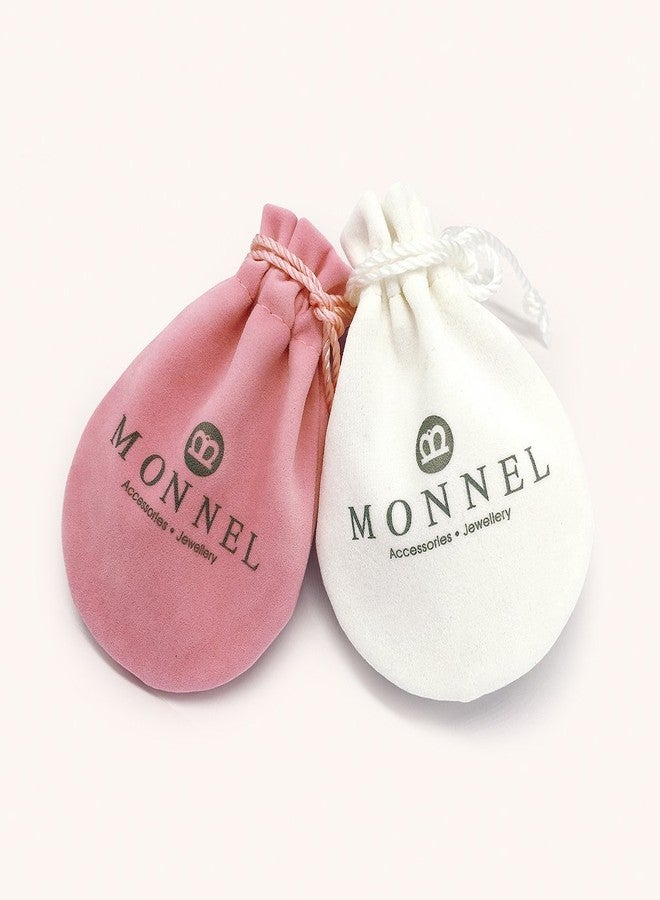 MONNEL MC319 Crystal Big Cross Lobster Clasp Charm for Women with Velvet Bag (Pink,1 Piece) - Image 3