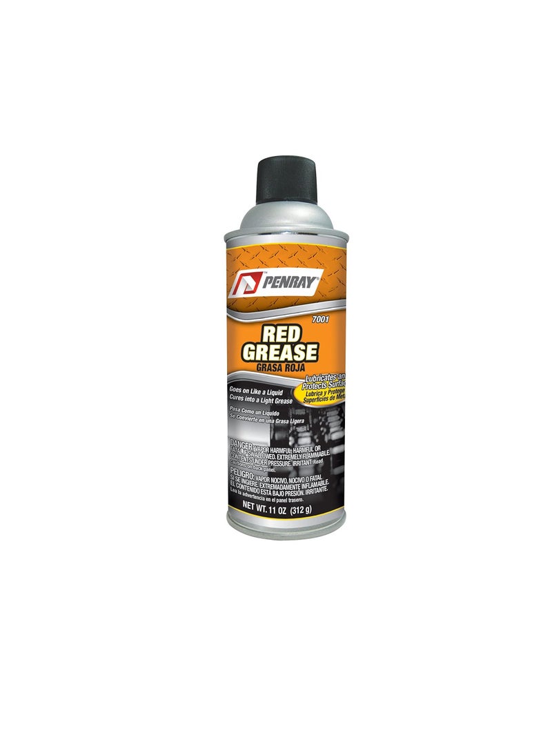 Penray 7001 Red Grease - 11-Ounce Aerosol Can for Car Motorcycle & tools Brand: penray - Image 3