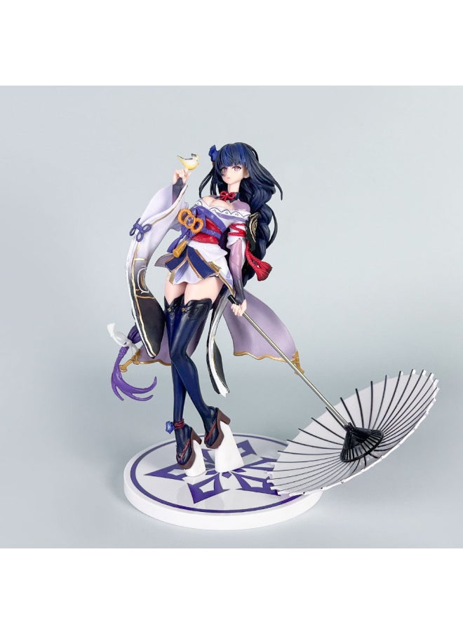 The Original Beautiful Girl, The General Of Thunder And Lightning, On Behalf Of The Shadow Of Constant Silence, Hand-made Animation Model Ornaments, Scenery Decoration, Secondary Element-Color:Genshin Impact-ying [bag]