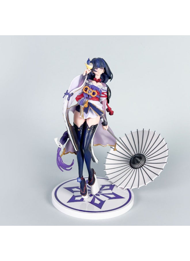 The Original Beautiful Girl, The General Of Thunder And Lightning, On Behalf Of The Shadow Of Constant Silence, Hand-made Animation Model Ornaments, Scenery Decoration, Secondary Element-Color:Genshin Impact-ying [bag]