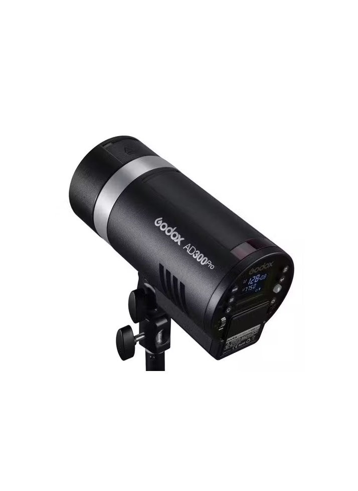Godox Godox AD300Pro 300 Ws Portable TTL Outdoor Flash – 2.4 GHz Wireless X System, 2600 mAh Lithium Battery, HSS to 1/8000 s, 9‑Stop Power, Includes Reflector & Charger  - Image 3