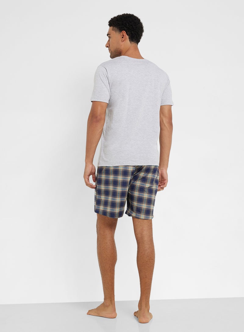 Seventy Five Nightwear T-Shirt & Shorts Sets  - Image 2
