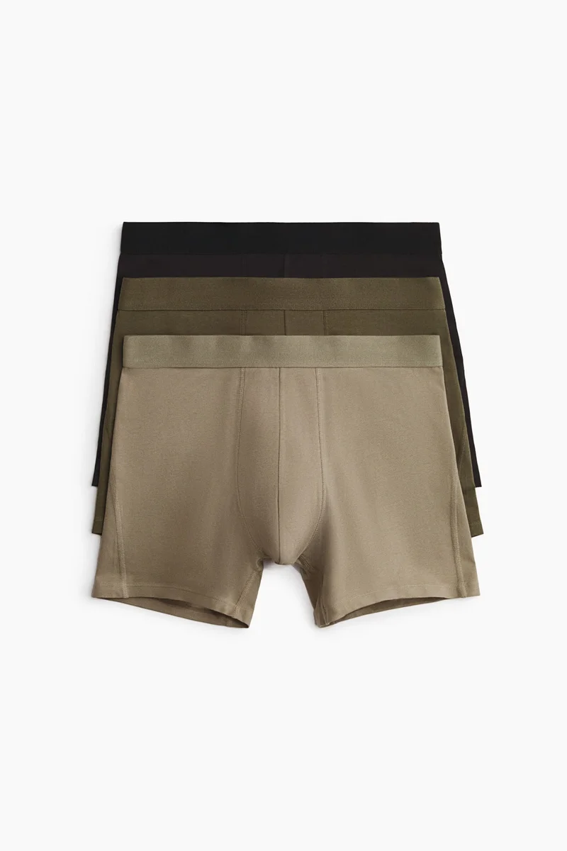 H&M 3-pack Xtra Life™ mid trunks