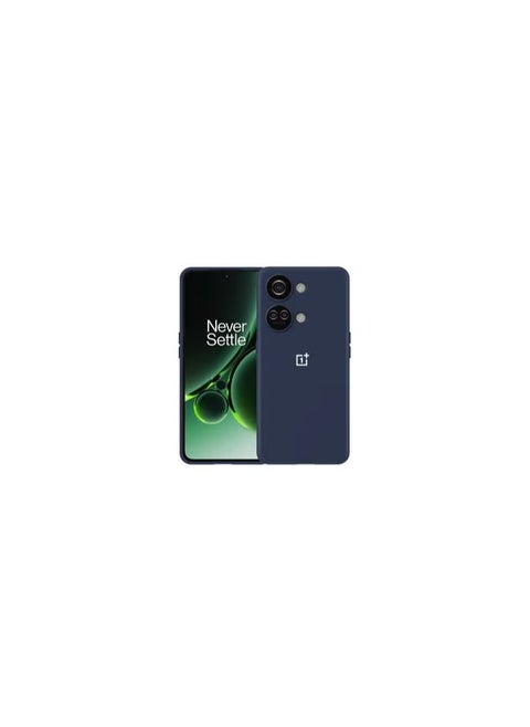 OnePlus Nord 3 Case Silicone Cover Soft and Durable Comfortable to Grip Soft Flexible Rubber Protective Case Blue