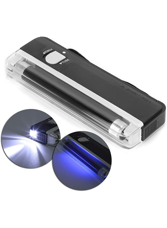 KASTWAVE Handheld Black Light Torch Portable Currency Banknote Checker Validator Handheld Money Detector Bill for Checking Bills Credit Cards and ID Cards - Image 2