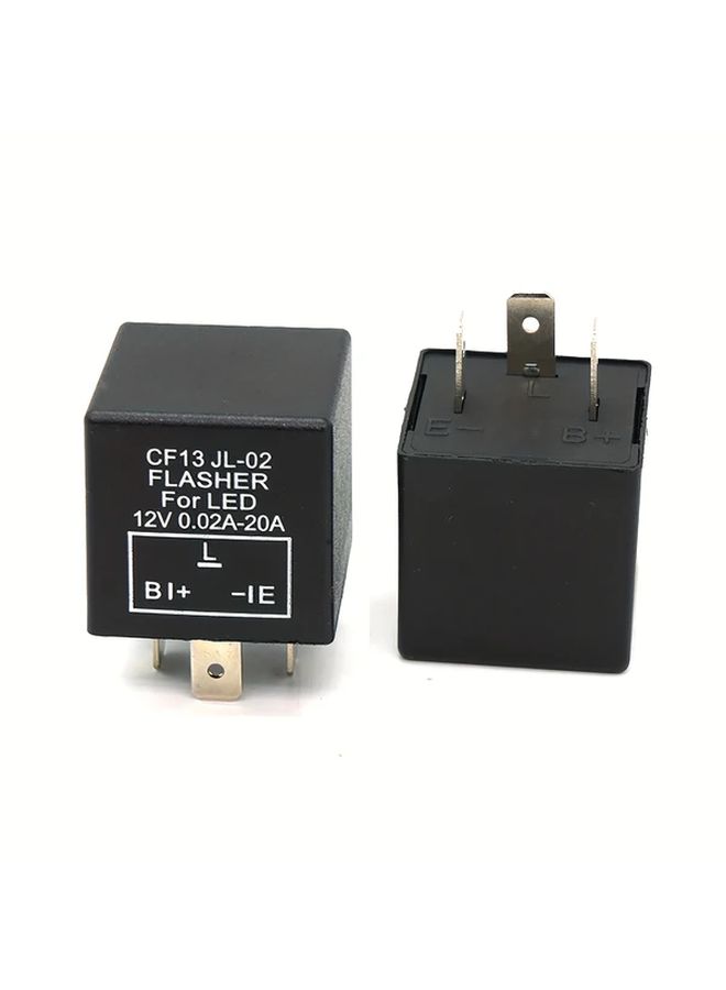 CF14 Reverse Pin LED Compatible Turn Signal Flasher Relay 12V 10A Noise Free for Cars Motorcycles - Image 5