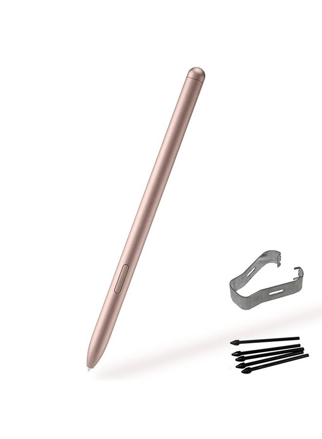 Galaxy Tab S7 S Pen Replacemen Stylus for Samsung S7+ Plus (EJ-PT870) S8 S8+ Ultra Touch + Tips/Nibs(Without Bluetooth)(Mystic Bronze)