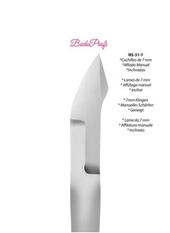 STALEKS PRO STALEKS PRO Professional Series Cuticle Nippers Smart 31 7mm Manicure Pedicure Tools Salon Home Use Made in EU (NS-31-7)  - Image 5